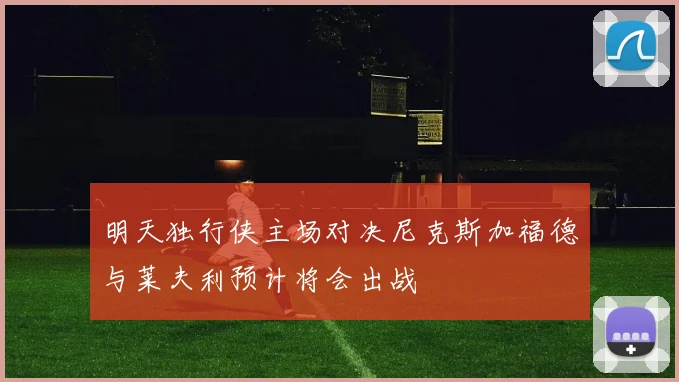 明天独行侠主场对决尼克斯加福德与莱夫利预计将会出战