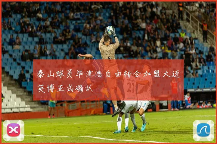 泰山球员毕津浩自由转会加盟大连英博正式确认